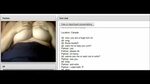 Chatroulette - Gothic nipple pinching - Big Tits, Nipples, C